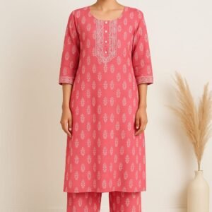 Kurti pant set cord set